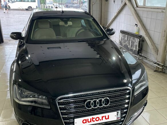 2012 Audi A8 Long III (D4), чёрный, 11500000 рублей
