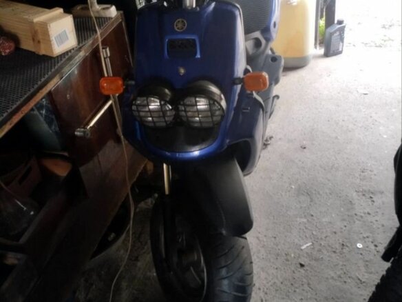 2008 Yamaha BWs, синий, 130000 рублей - вид 2