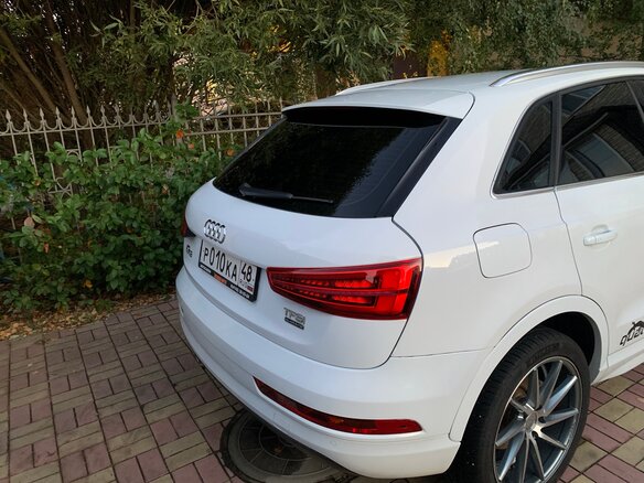 2016 Audi Q3 I (8U) Рестайлинг, белый, 9980500 рублей - вид 5