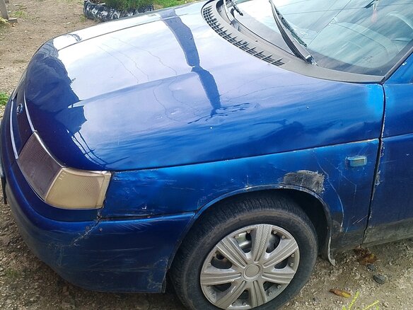 2002 Lada (ВАЗ) 2112, синий, 130000 рублей - вид 5