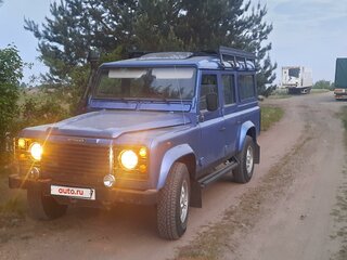 2002 Land Rover Defender 110 I, голубой, 1500000 рублей, вид 1