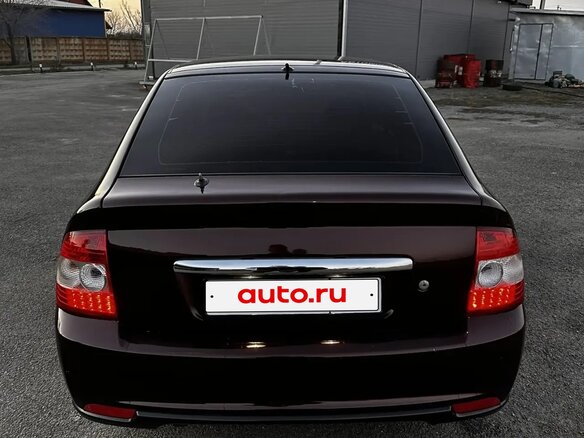 2008 Lada (ВАЗ) Priora I, пурпурный, 350000 рублей - вид 4