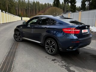 2012 BMW X6 30d I (E71) Рестайлинг, синий, 2050000 рублей, вид 4