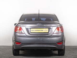 2011 Hyundai Solaris I, серый, 709000 рублей, вид 4