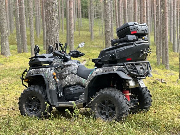 2022 CFMoto CFORCE 800 HO EPS, чёрный, 1400000 рублей - вид 9
