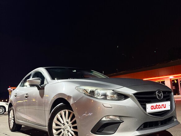 2014 Mazda 3 III (BM), серебристый