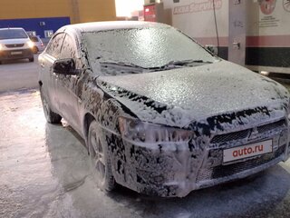 2008 Mitsubishi Lancer X, чёрный, 550000 рублей, вид 1