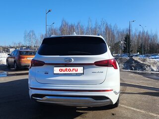 2021 Hyundai Santa Fe IV Рестайлинг, белый, 3600000 рублей, вид 4