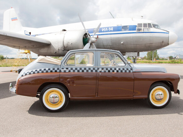 1950 ГАЗ М-20 «Победа», коричневый - вид 17