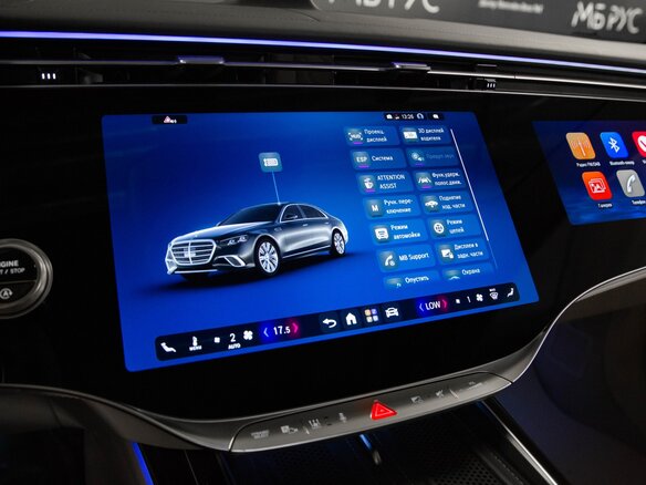 2026 Mercedes-Benz S-Класс 580 Long 4MATIC VII (W223) Рестайлинг, чёрный - вид 20