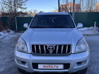 2008 Toyota Land Cruiser Prado 5-speed 120 Series Рестайлинг, серебристый, 2680000 рублей, вид 1