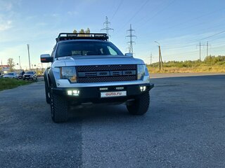 2012 Ford F-150 Raptor CrewCab SVT Raptor XII, серебристый, 3700000 рублей, вид 4