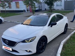 2015 Mazda 6 III (GJ) Рестайлинг, белый, 1800000 рублей, вид 1