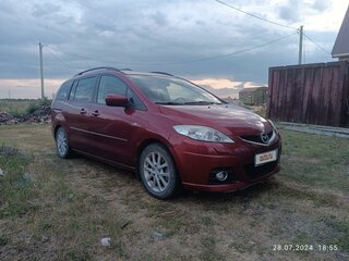 2008 Mazda 5 I (CR) Рестайлинг, красный, 999999 рублей, вид 2