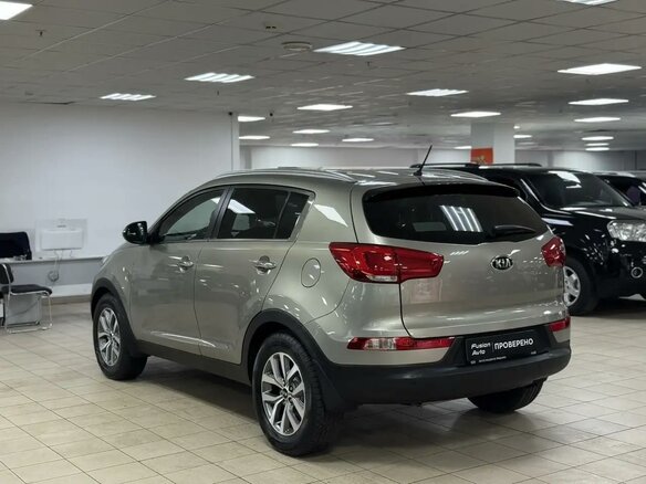 2014 Kia Sportage III Рестайлинг, серебристый, 995000 рублей - вид 5