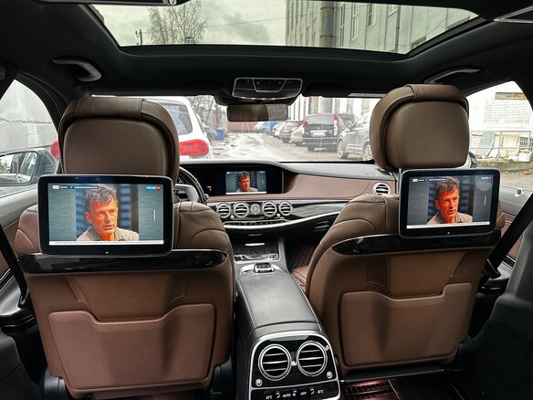 2018 Mercedes-Benz S-Класс 350 d Long VI (W222, C217) Рестайлинг, чёрный, 5350000 рублей - вид 6