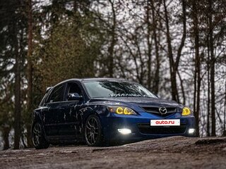 2007 Mazda 3 I (BK) Рестайлинг, синий, 490000 рублей, вид 5
