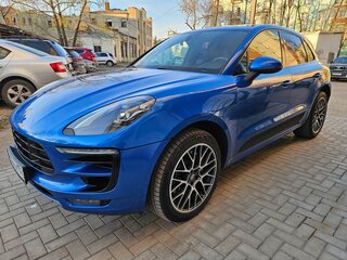 2018 Porsche Macan S Diesel I, синий, 4500000 рублей, вид 1