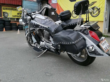 2003 Honda VTX 1800, серый, 750000 рублей, вид 1