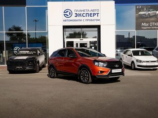 2021 Lada (ВАЗ) Vesta SW Cross I, оранжевый, 850000 рублей, вид 1