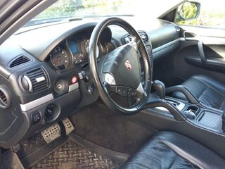 2006 Porsche Cayenne I (955), серый, 1230000 рублей, вид 2