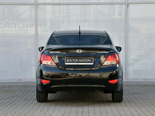 2011 Hyundai Solaris I, чёрный, 520000 рублей, вид 5
