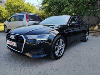 2021 Audi A6 40 TFSI V (C8), чёрный, 4500000 рублей, вид 4
