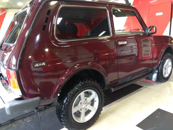 2007 Lada (ВАЗ) 2121 (4x4) I Рестайлинг, пурпурный, 570000 рублей - вид 4