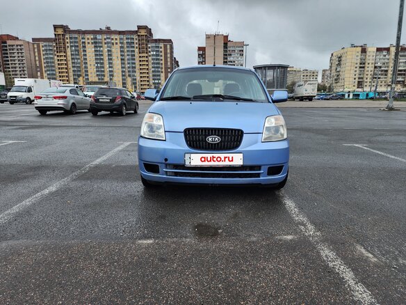 2007 Kia Picanto I, синий, 150000 рублей - вид 1