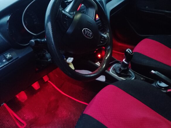 2014 Kia Rio III, белый, 860000 рублей - вид 4