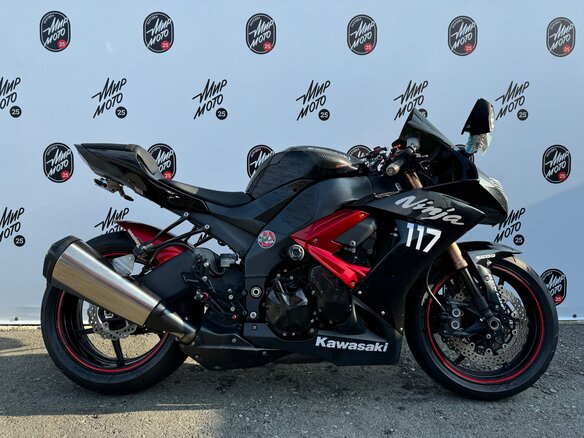 2010 Kawasaki ZX-10R Ninja, чёрный, 820000 рублей