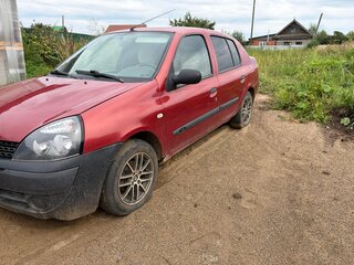 2006 Renault Symbol I Рестайлинг 2, красный, 180000 рублей, вид 4