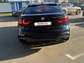 2017 BMW X6 M50d II (F16), чёрный, 4100000 рублей, вид 4