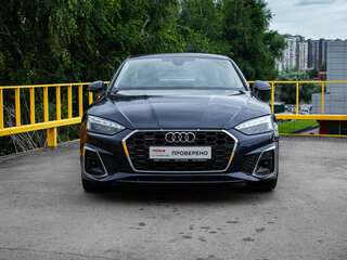 2022 Audi A5 45 TFSI II (F5) Рестайлинг, синий, 4549000 рублей, вид 2