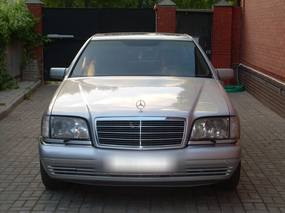 1998 Mercedes-Benz S-Класс 300 III (W140) Рестайлинг, серебристый