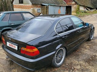 2002 BMW 3 серии 320i IV (E46) Рестайлинг, чёрный, 405000 рублей, вид 5