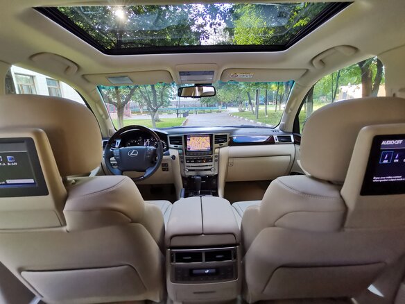 2013 Lexus LX 570 III Рестайлинг, чёрный - вид 21