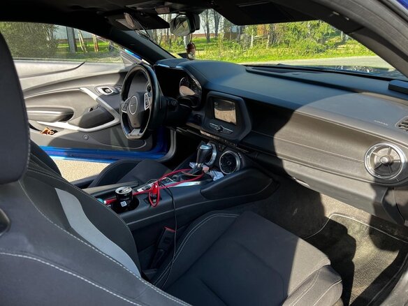 2018 Chevrolet Camaro VI, синий, 2000000 рублей - вид 8