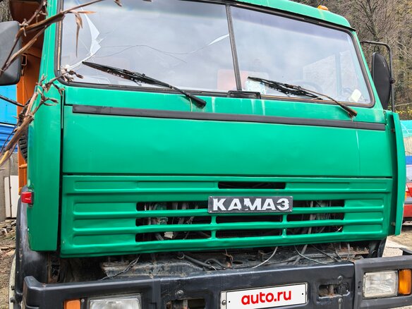 2002 КамАЗ 65115, зелёный, 1400000 рублей