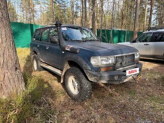 1991 Toyota Land Cruiser 80 Series, синий, 900000 рублей, вид 2