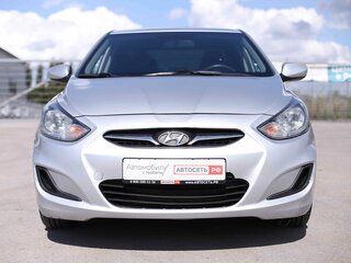 2011 Hyundai Solaris I, серебристый, 715924 рублей, вид 2