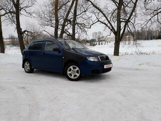 2006 Skoda Fabia I Рестайлинг, синий, 280000 рублей, вид 2