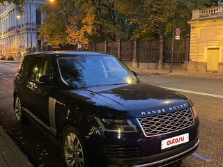 2019 Land Rover Range Rover Long IV Рестайлинг, синий, 8800000 рублей, вид 2