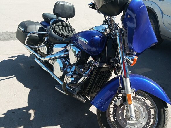 2006 Honda VTX 1300, синий, 685000 рублей