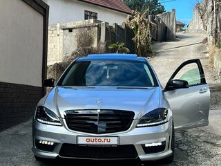 2005 Mercedes-Benz S-Класс 350 V (W221), серебристый, 1190000 рублей, вид 3