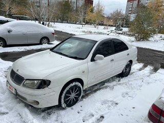 2001 Nissan Bluebird Sylphy I (G10), белый, 380000 рублей, вид 1