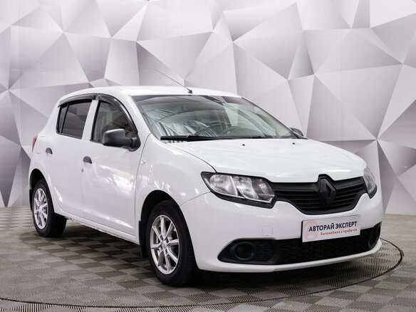 2015 Renault Sandero II, белый, 595000 рублей - вид 6