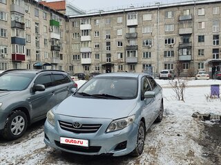 2007 Toyota Corolla X (E140, E150), голубой, 650000 рублей, вид 1