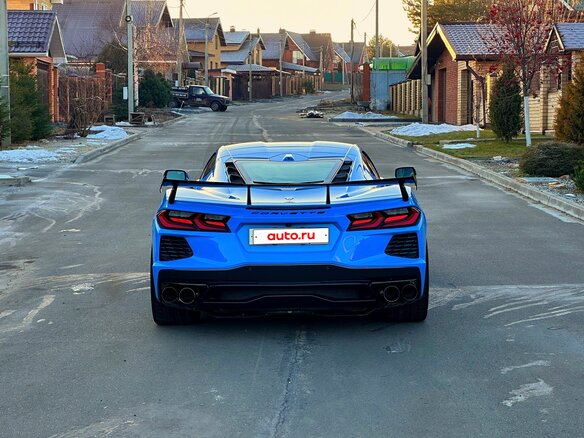 2020 Chevrolet Corvette Stingray C8, синий, 10200000 рублей - вид 6