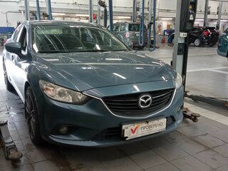 2017 Mazda 6 III (GJ) Рестайлинг, голубой, 1641000 рублей, вид 2
